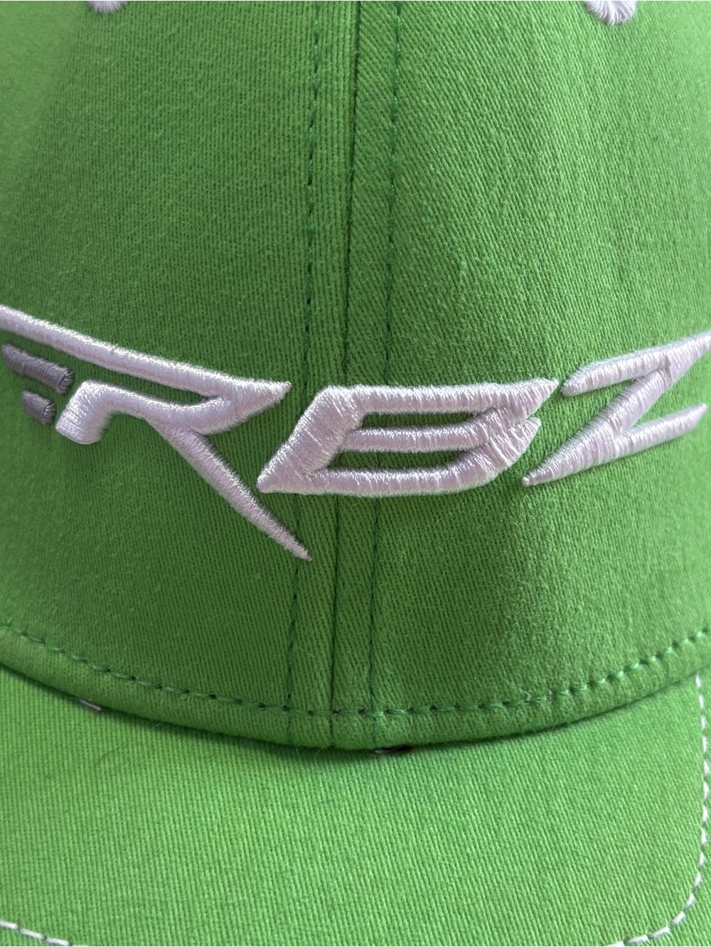 TaylorMade Green Hat with White Embroidered Logo